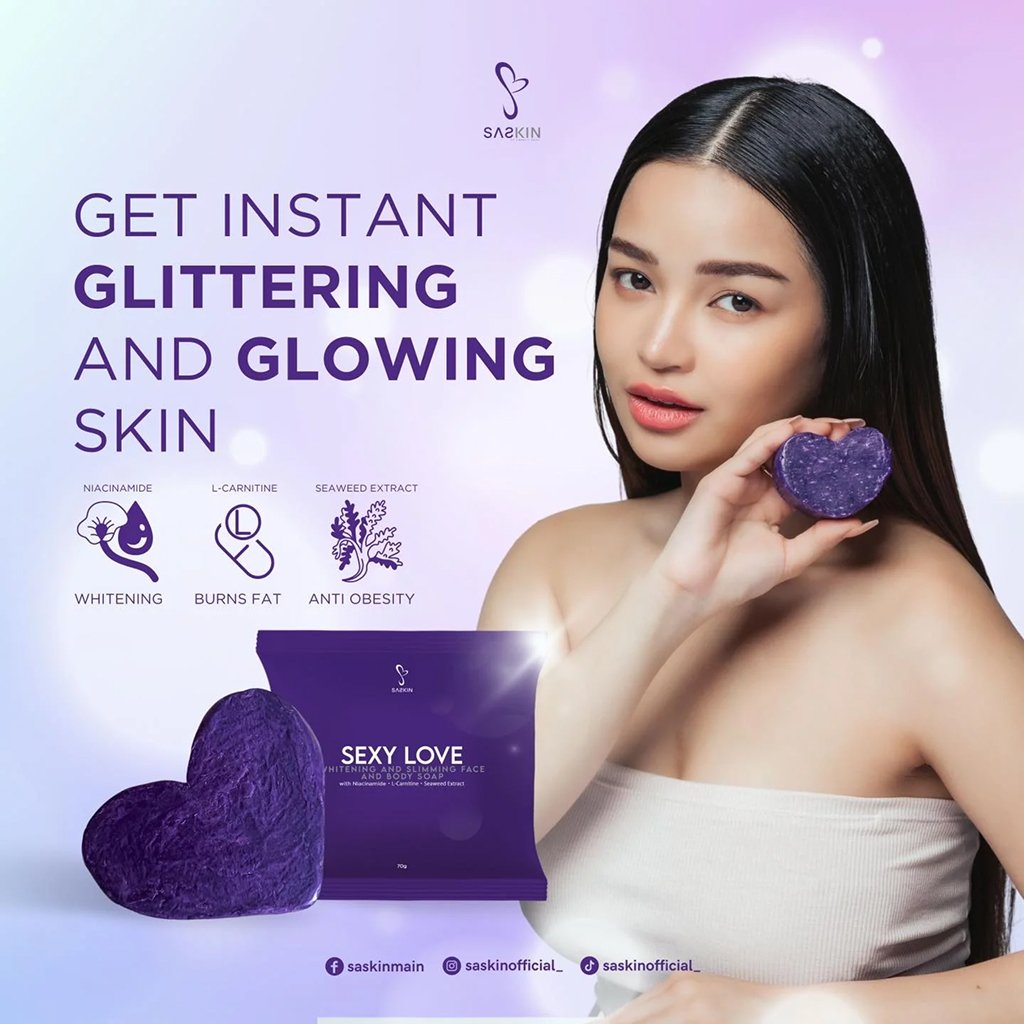 Saskin Sexy Love Face & Body Soap