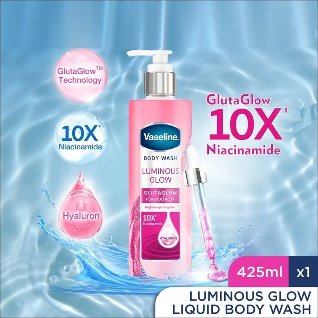 Vaseline Body Wash Luminous Glow 425ml