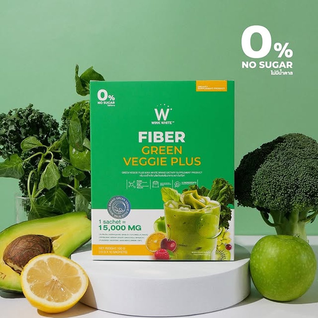 Wink White Fiber Green Veggie Plus