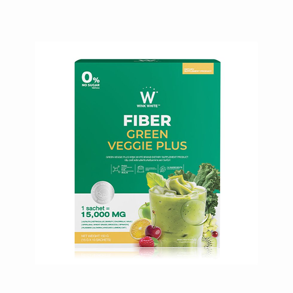 Wink White Fiber Green Veggie Plus