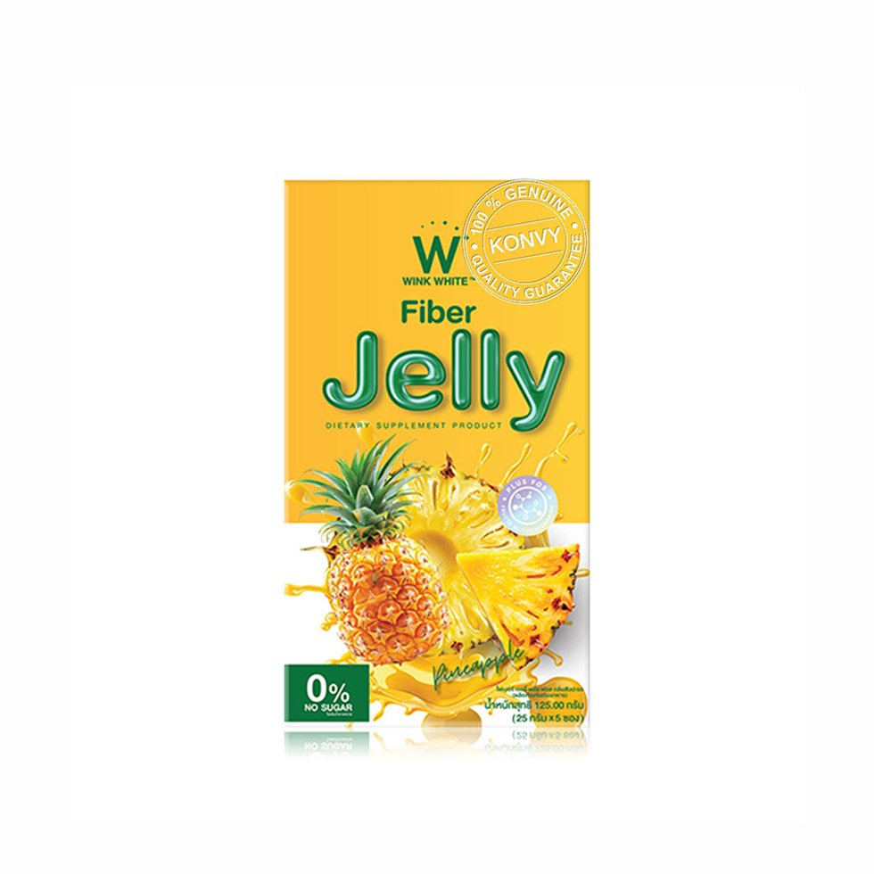 Wink White Fiber Jelly Pineapple
